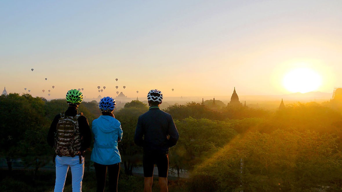 Self-guided bike tour