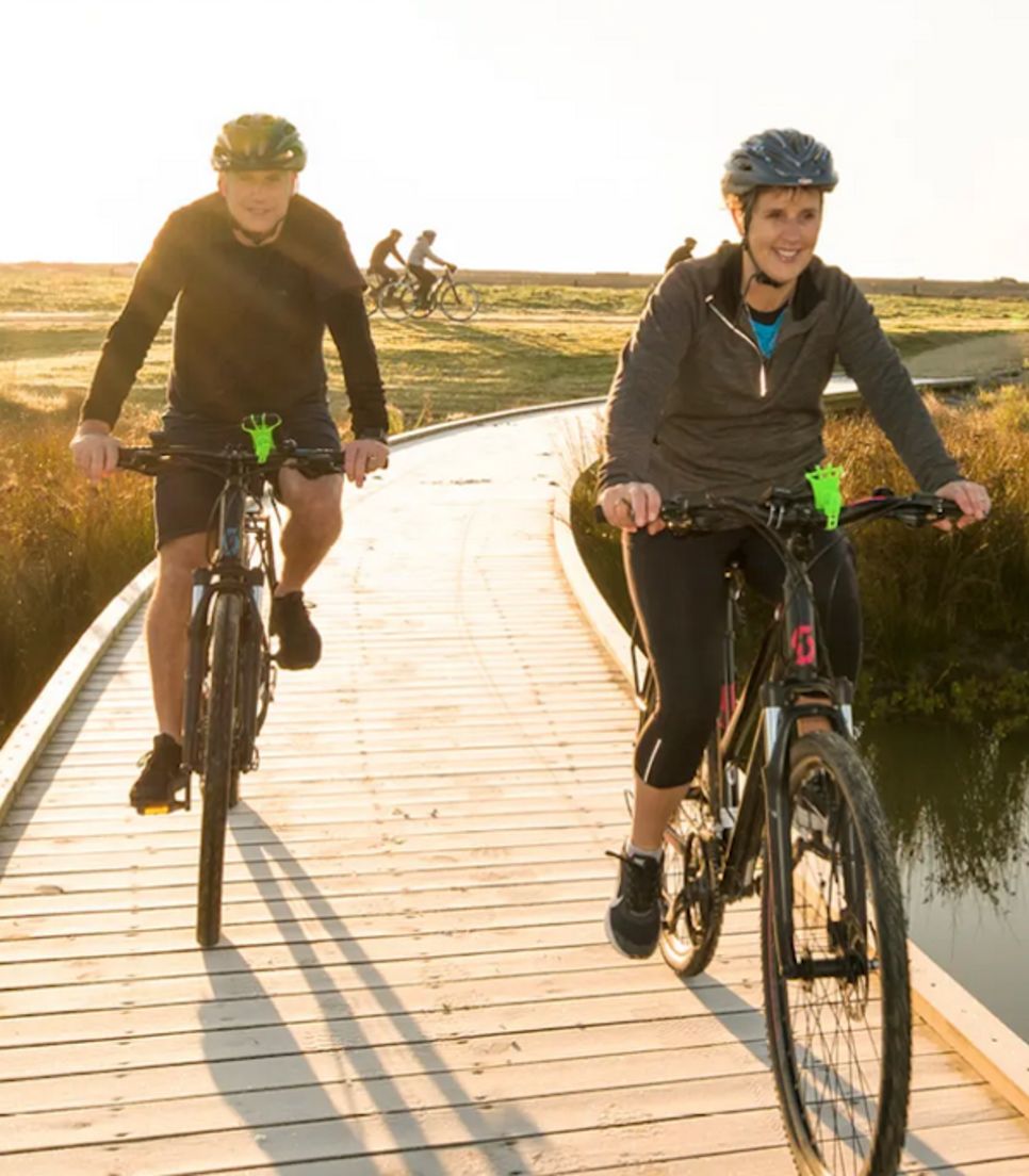Enjoy a superb self-guided bike tour in this lovely destination