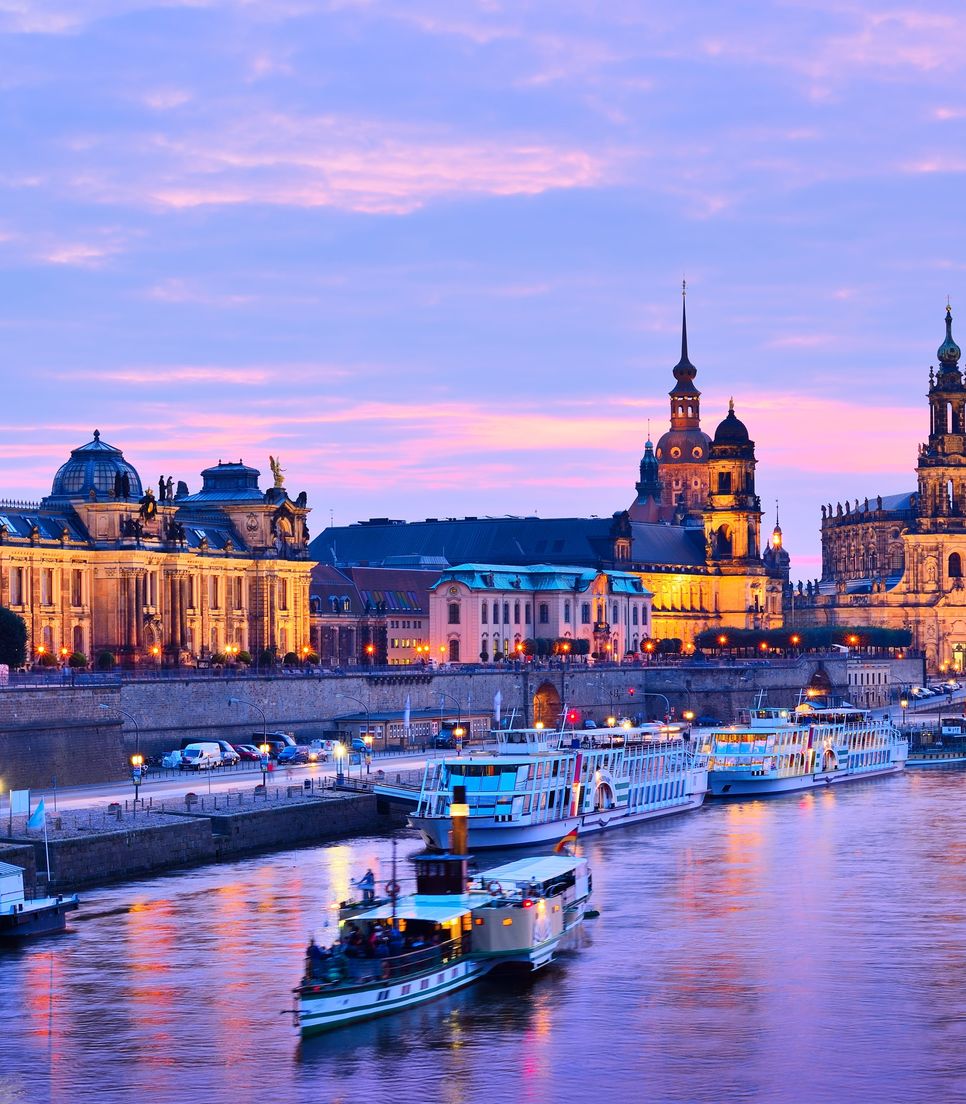 Spend two nights based in vibrant Dresden