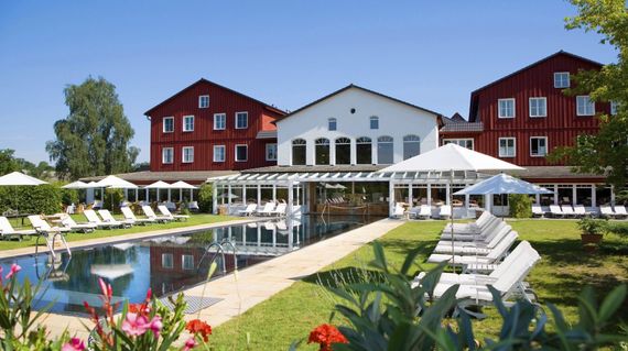 Established in 1750 by King Frederick the Great, this retreat offers serene surroundings, a world-class spa and Michelin-starred restaurant