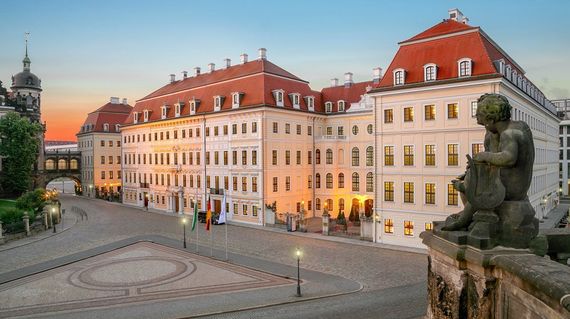 Originally a palace built in 1708 by Augustus the Strong, this meticulously restored hotel offers a mix of old-world splendor and contemporary chic in the historic center of Dresden