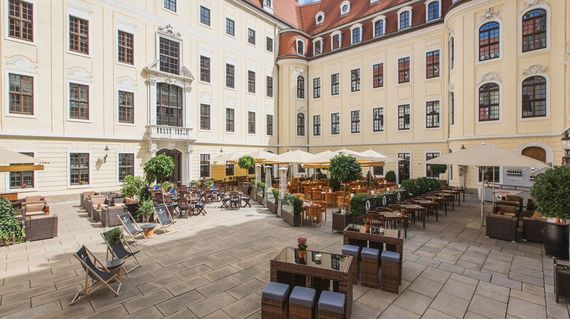 Originally a palace built in 1708 by Augustus the Strong, this meticulously restored hotel offers a mix of old-world splendor and contemporary chic in the historic center of Dresden