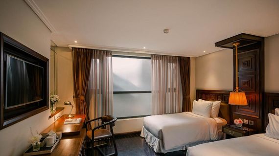 Start the tour on the right foot with contemporary accommodations in Vietnam's capital 