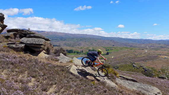 Let gravity add to the fun as you zip your way down the Kiwi's favorite trails