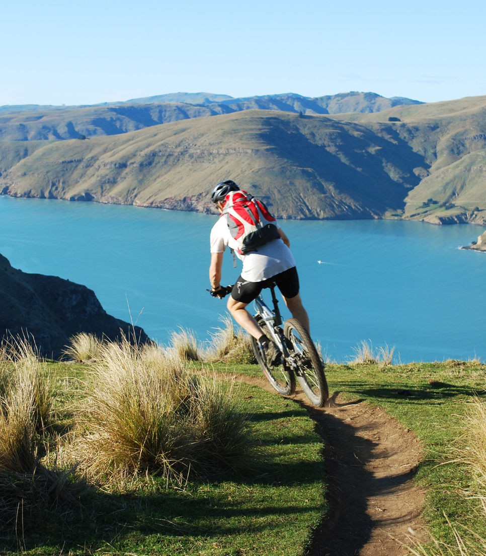 Rip the winding Christchurch singletrack