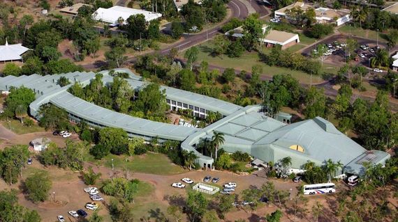 Stay in the comforts of this quirky crocodile inspired hotel