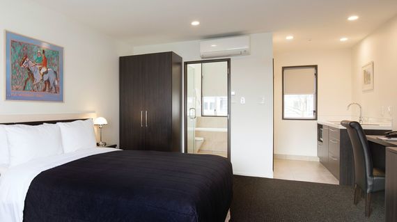 Spend the first night in comfortable, central accommodation in Christchurch