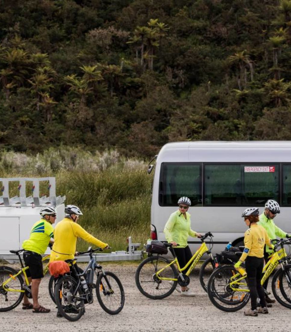 Enjoy a fully-supported cycle tour in NZ