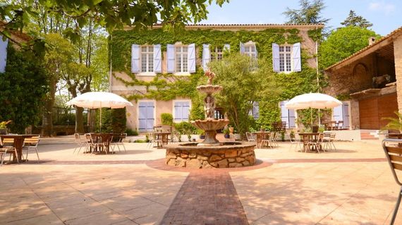 A charming countryside chateau awaits you complete with a heated pool and fabulous restaurant