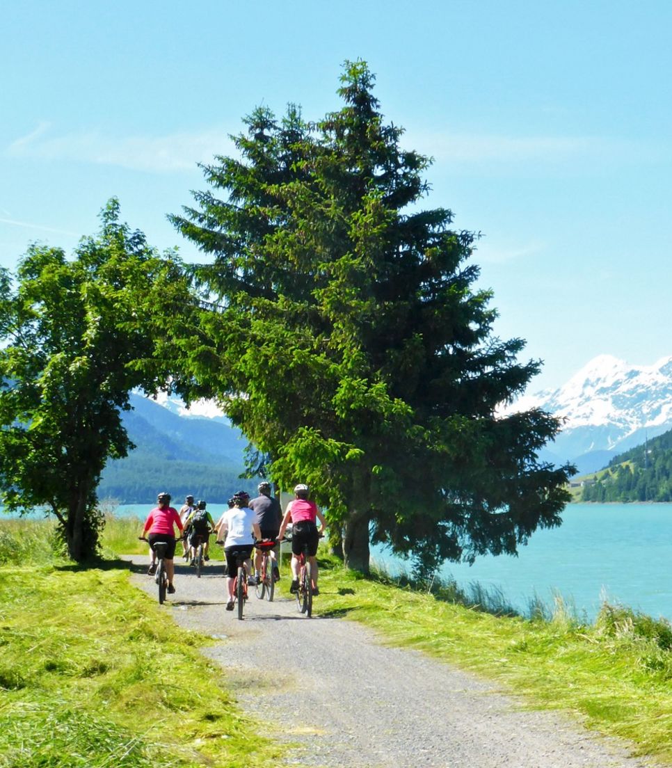 Soak up the stunning views on this lovely bike path