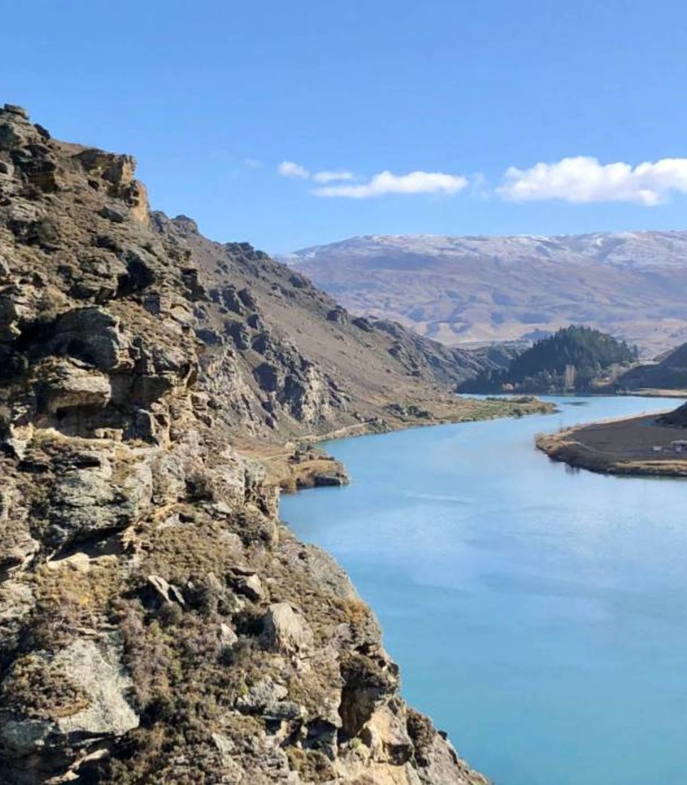 The popular Lake Dunstan trail lives up to expectations