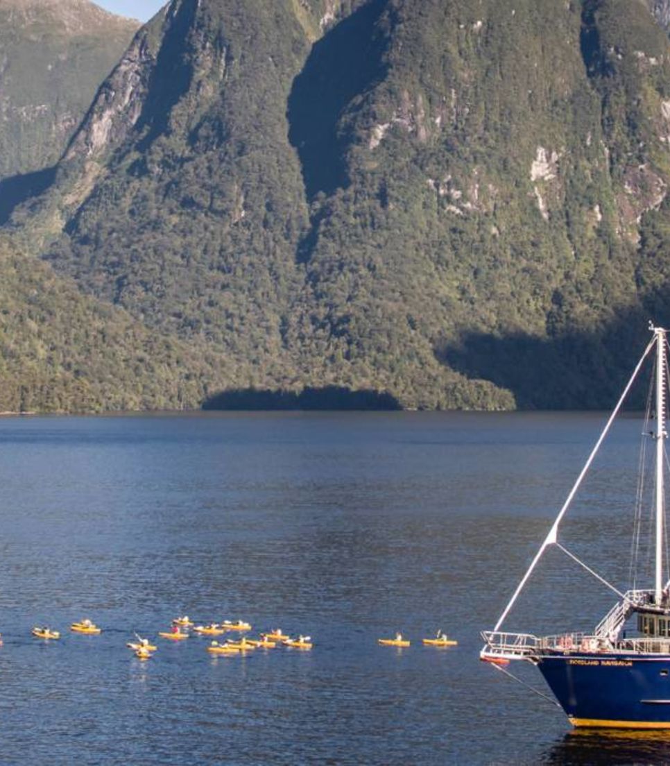 Enjoy your home on the waters of Milford Sound