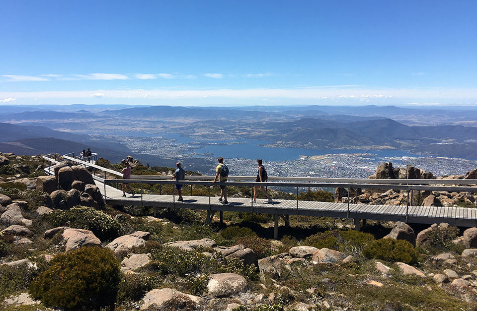 Self-Guided Intermediate Mt Wellington Bike Ride