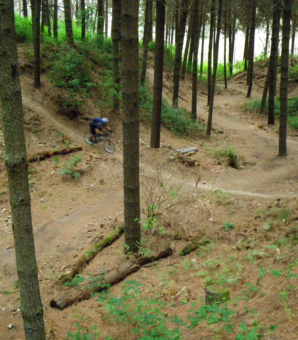 Hit the exact trails that the pros ride on