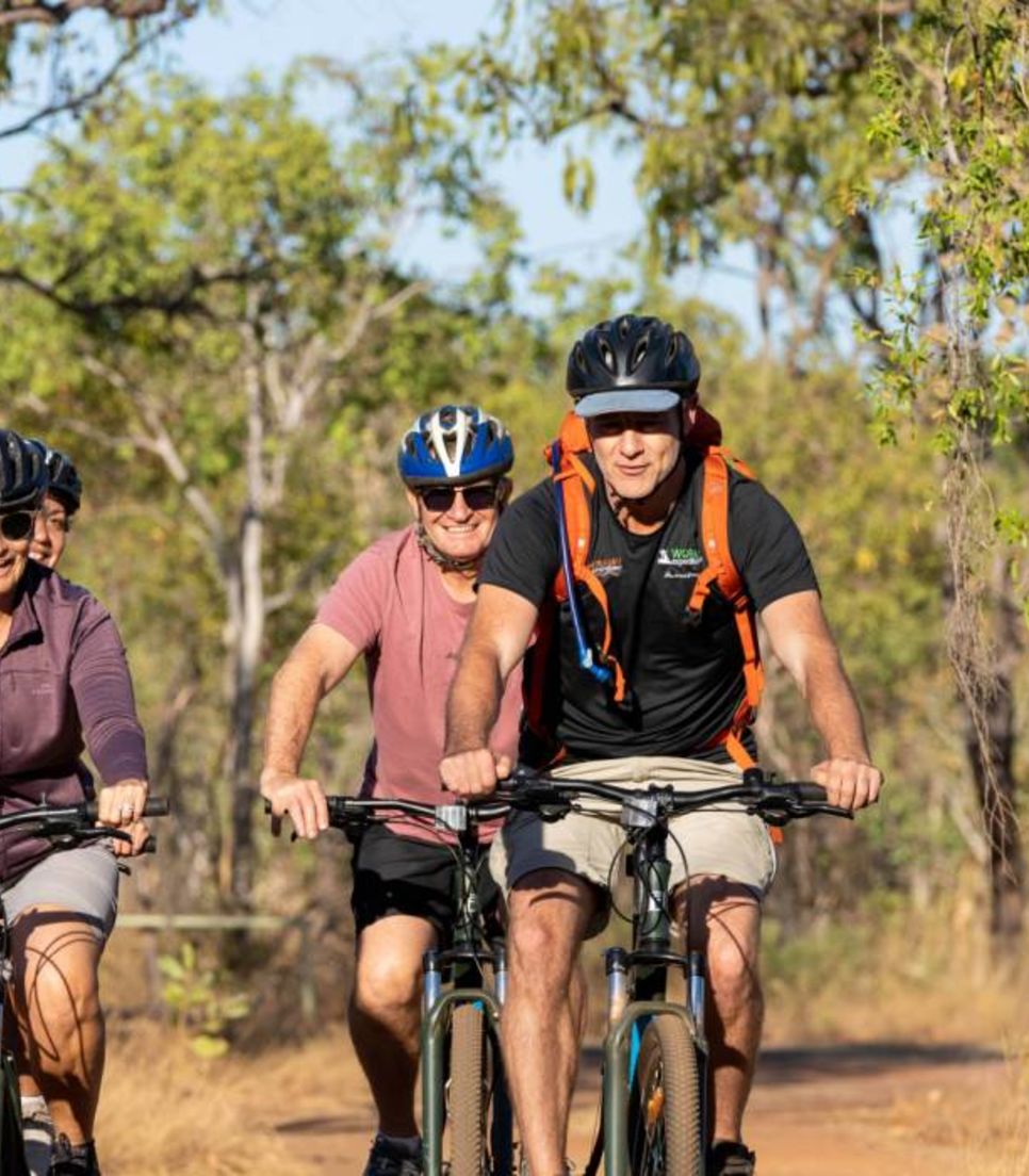 Enjoy a supported cycle tour and meet others along the way