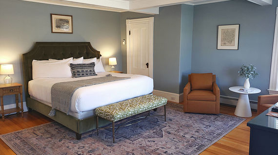 The last 2 nights will be in a classic New England boutique accommodation complete with charming and modern rooms