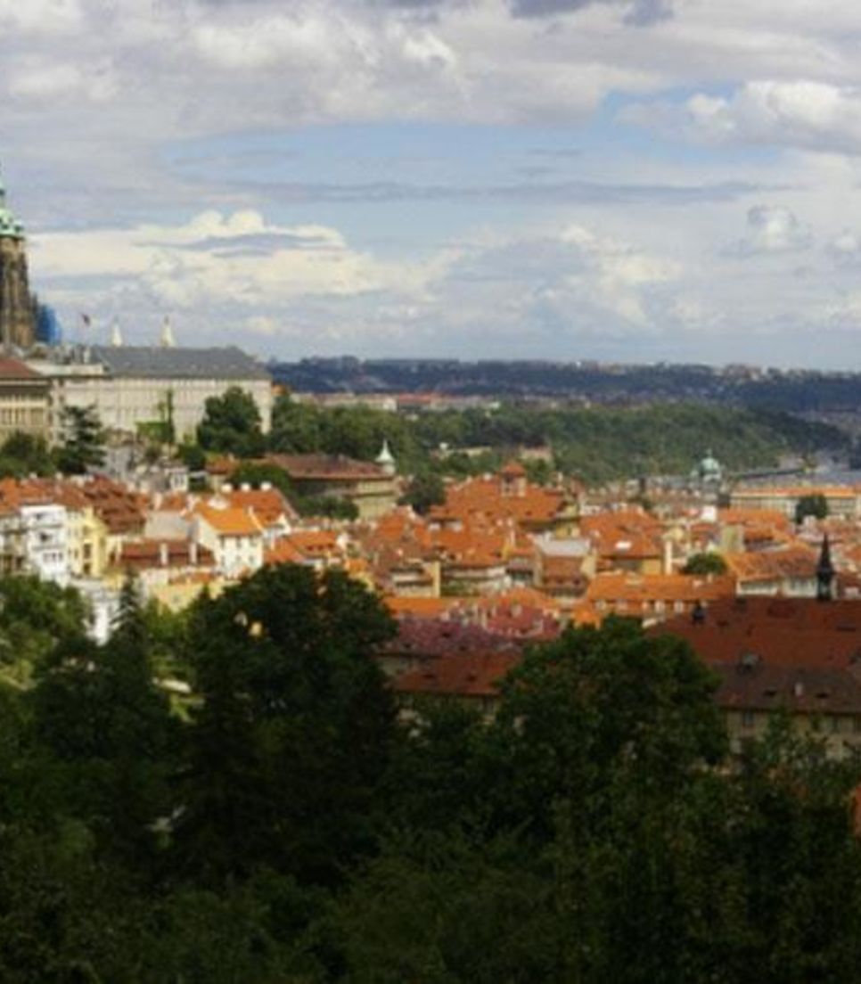 Overlooking the city proper is Prague Castle, dating from the 9th century