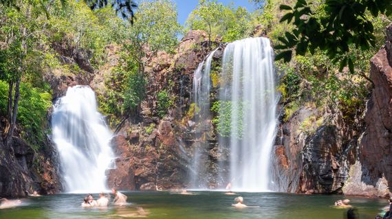 Stop for a dip at this magnificent site within Litchfield National Park