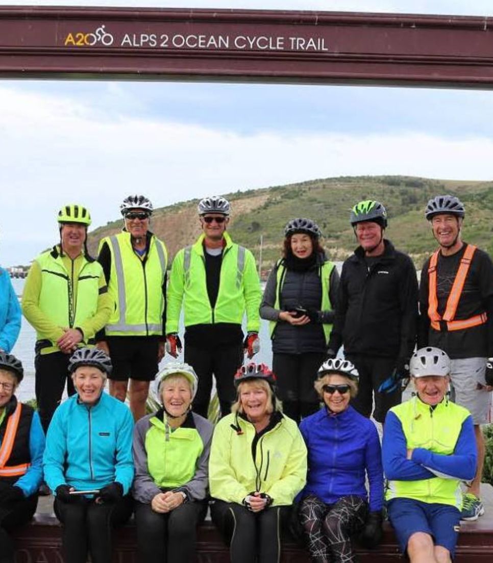 Experience the comfort and camaraderie of biking in a group