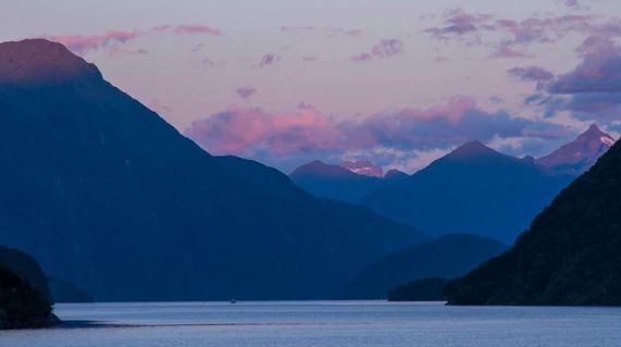 Witness the majestic beauty of one of the sounds on New Zealand's South Island