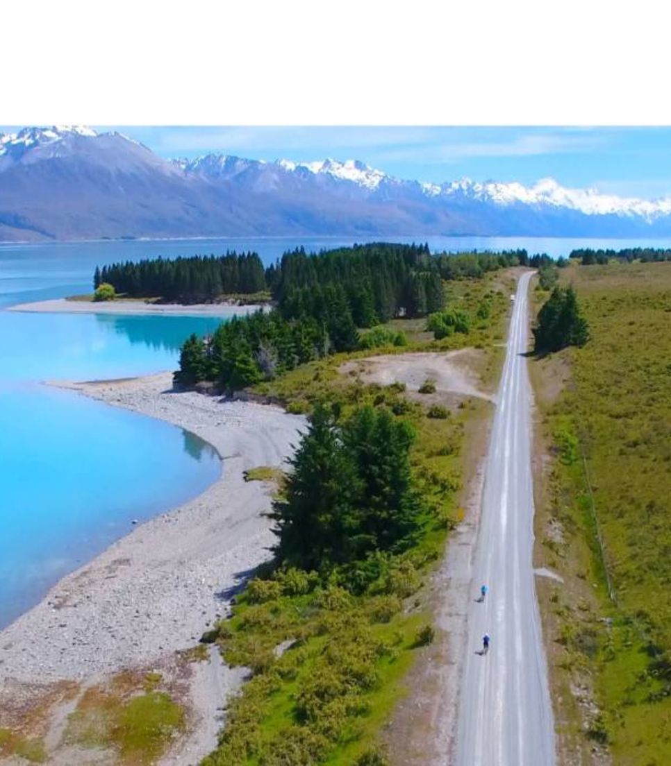 Bike the iconic cycle trail of the South Island - the Alps to Ocean - and soak up the glorious views
