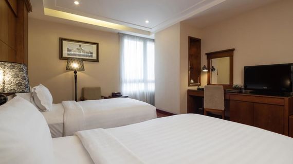 In a fantastic location, in the heart of Ho Chi Minh, stay here on your first night.