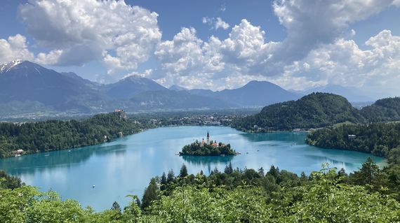 Discover the enchanting beauty of Slovenia on a bike tour that leads to a relaxing swim at Lake Bled