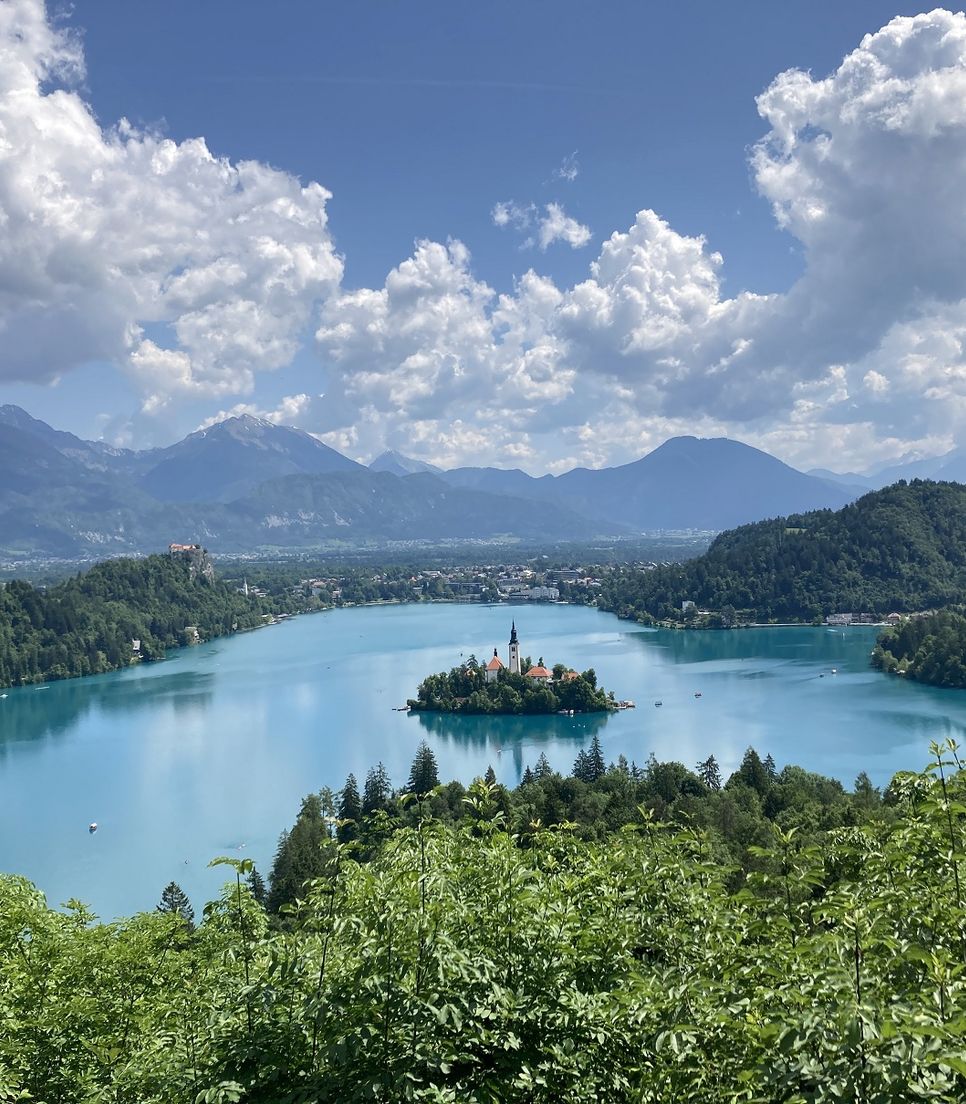 Discover the enchanting beauty of Slovenia on a bike tour that leads to a relaxing swim at Lake Bled