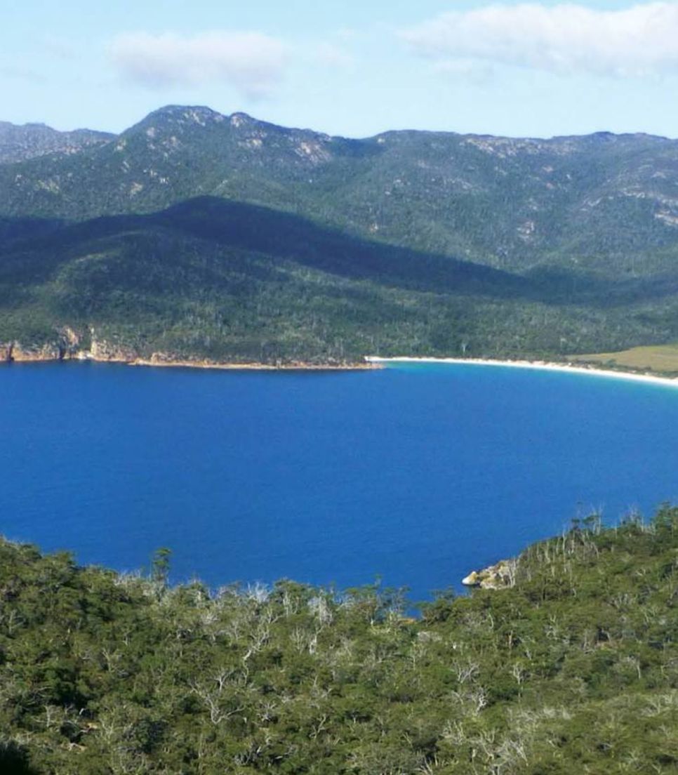 Pedal your way to paradise as you explore the iconic Wineglass Bay on this scenic cycling tour