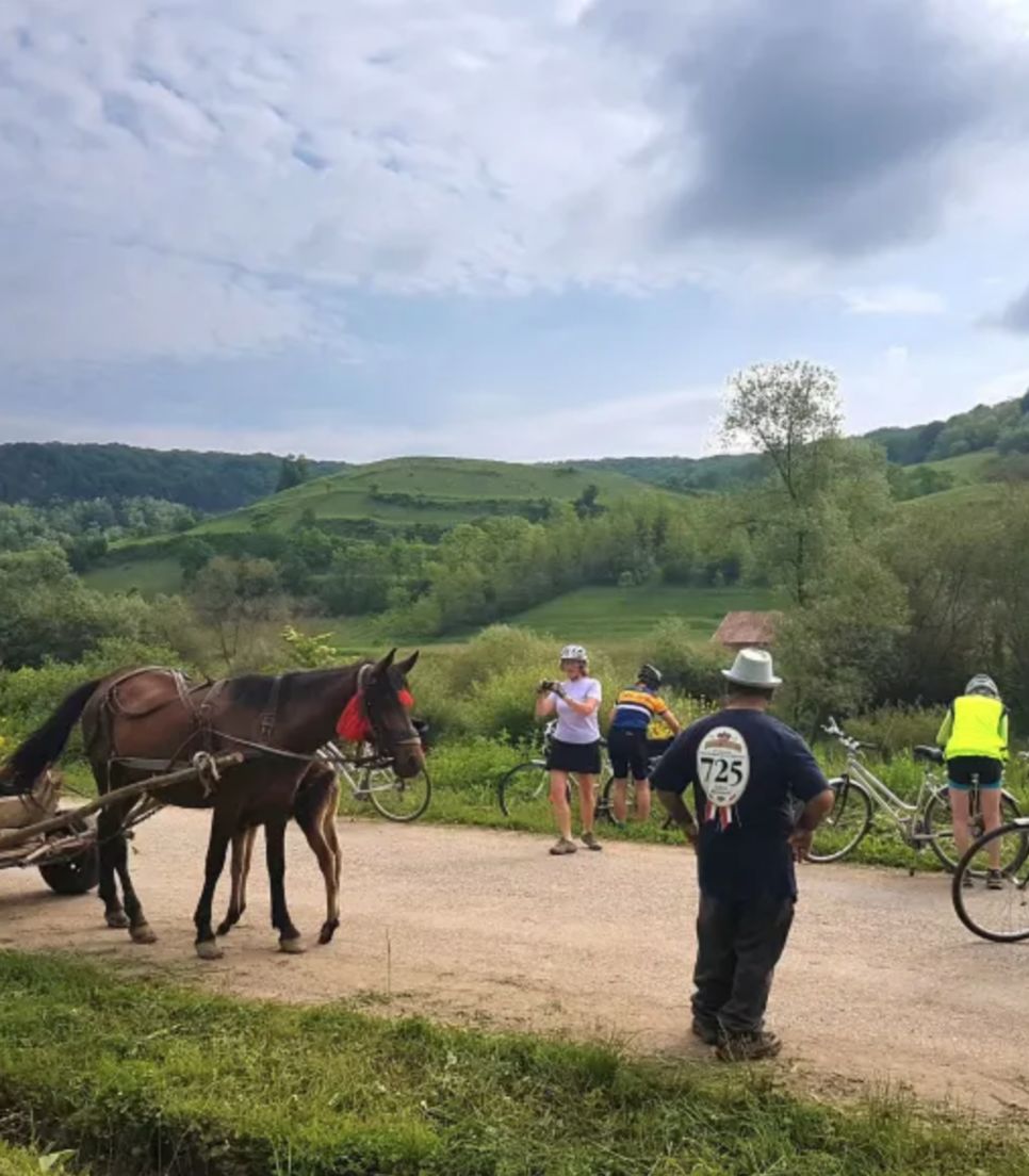 Rural biking in Romania on a trip to remember