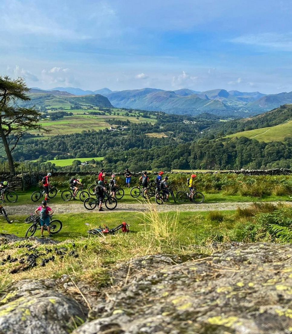Have a rest in the most picturesque locations as you cycle tour the UK