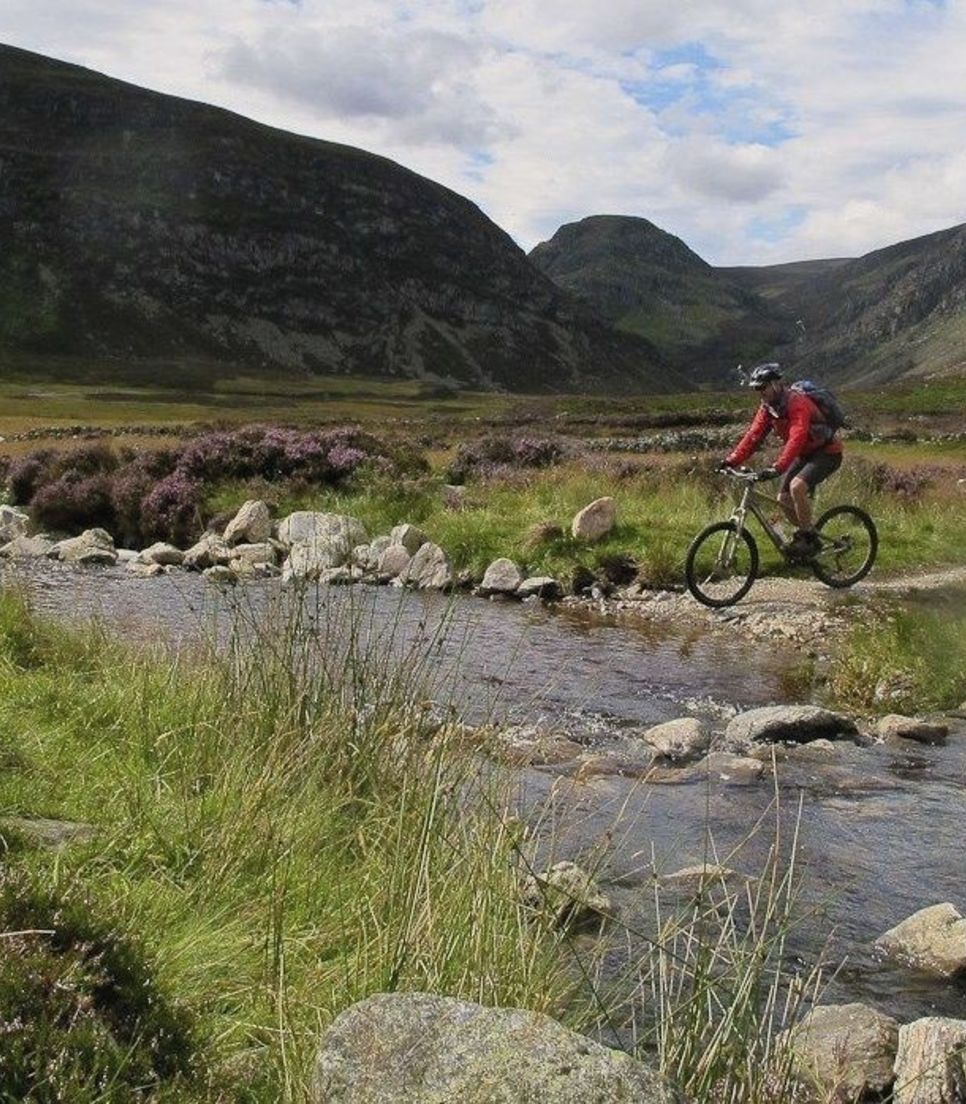 Bike through the hidden landscapes of Scotland