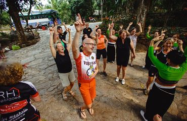 Group of people dancing