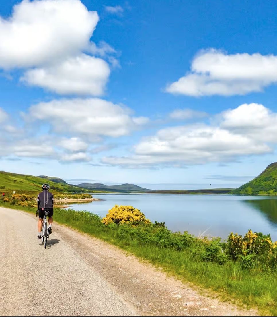 Ride through the spectacular scenery of the British Isles