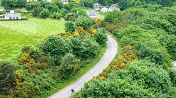 Today you'll officially move into the north of England, and it's wonderful scenery as the miles clock up