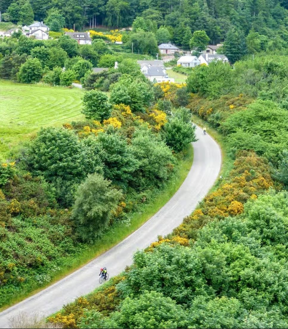 Today you'll officially move into the north of England, and it's wonderful scenery as the miles clock up