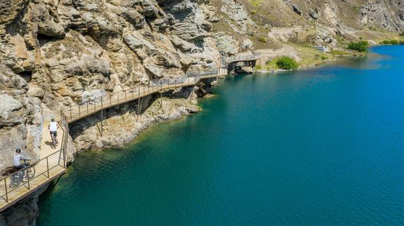 Soak up the views from the back of a bike