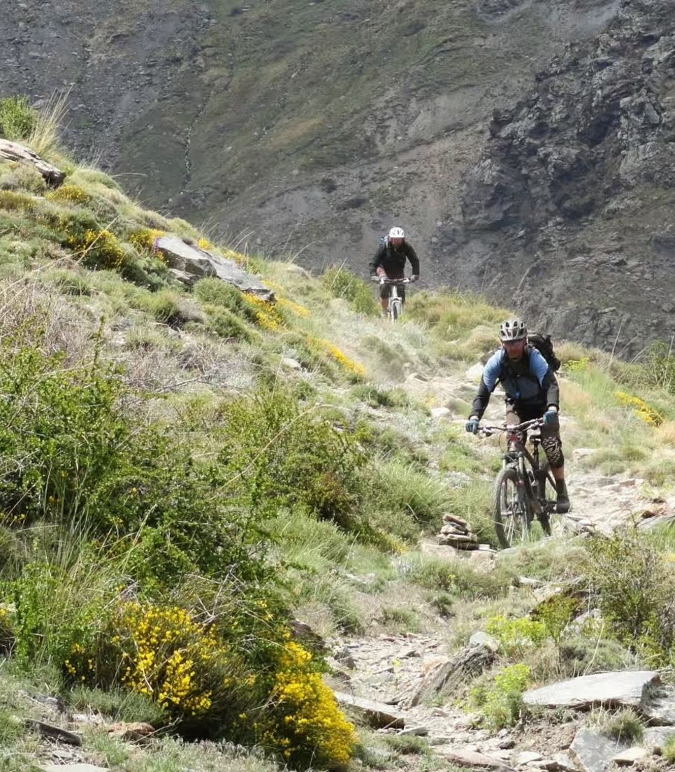 Bike your way along tracks and trails worn into the landscape over time