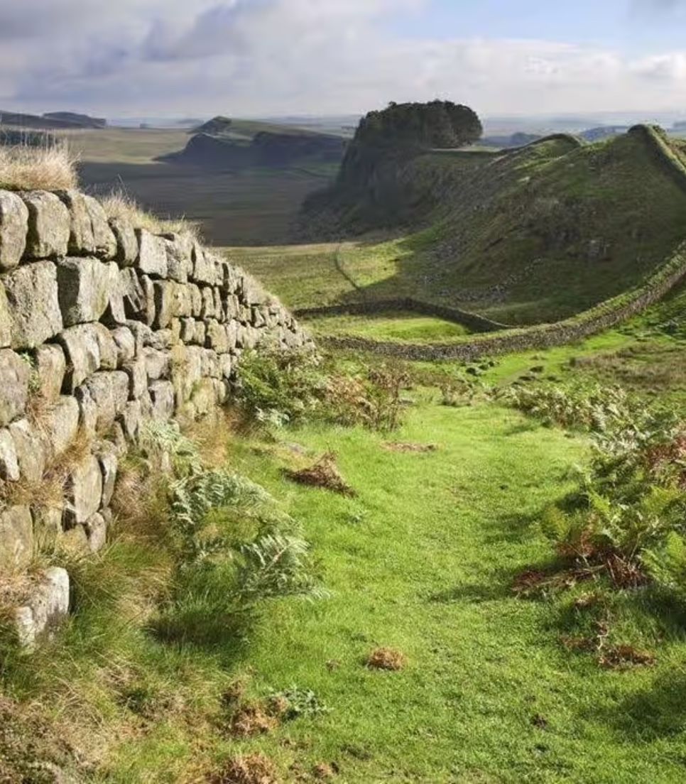 Start and finish at either end of Hadrian’s Wall