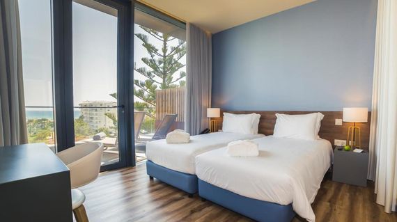 You'll feel completely refreshed in the contemporary surroundings of your accommodation in Monte Gordo