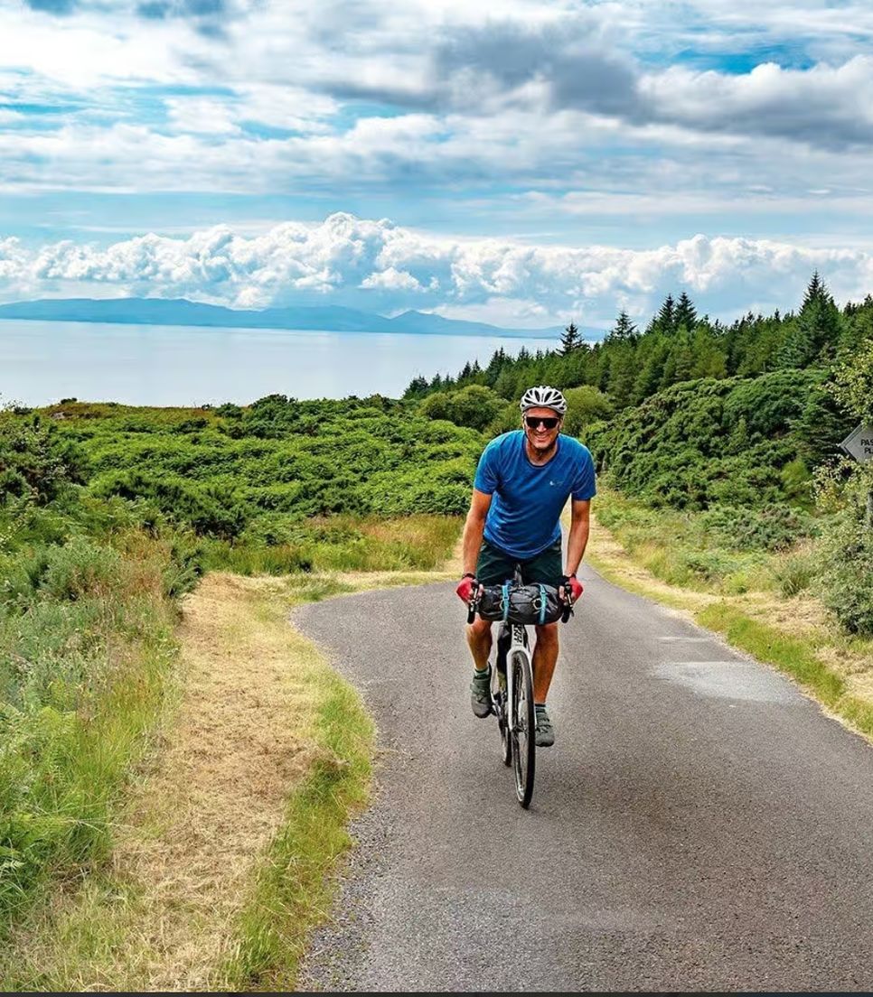 Go on a group guided cycle tour of the Scottish countryside