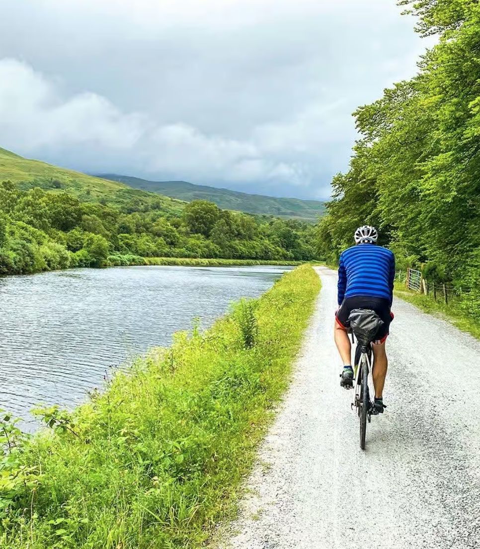 Cycle tour Scotland and explore the heart