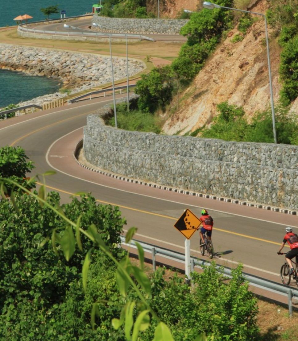 Start the tour heading towards Cambodia with the ocean as your guide