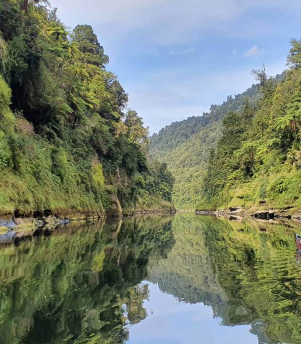 Enjoy some time off the bike and exploring the countryside by boat