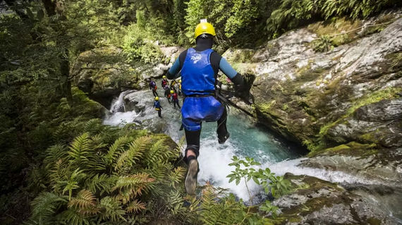 Climb, swim and float through an awe-inspiring world of sculpted rock, crystal pools and crashing waterfalls - all in beautiful natural surroundings over half a day