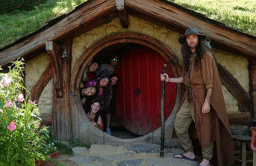 People at hobbit house