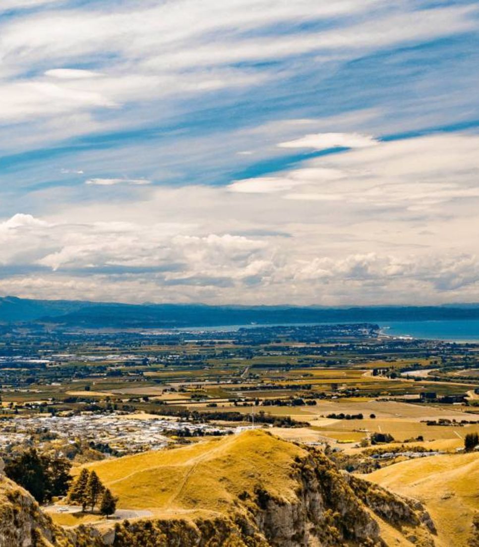 Soak up the aerial view from up high