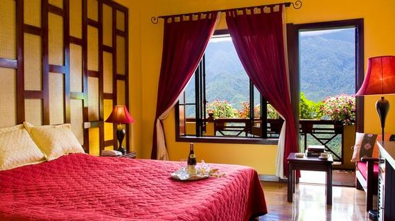 A castle inspired hotel in the heart of Sapa town.