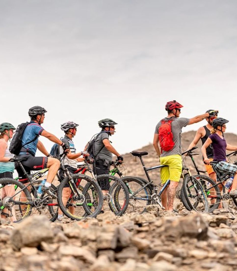 Experience Namibia on a fantastic group cycle tour