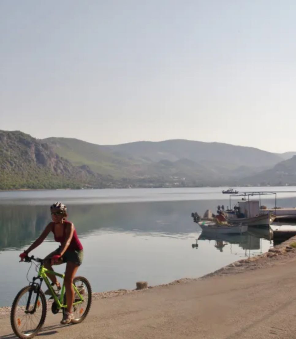 Serene and wonderful days cycle touring